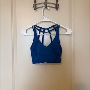 lululemon athletica Strappy Teal Sports Bra